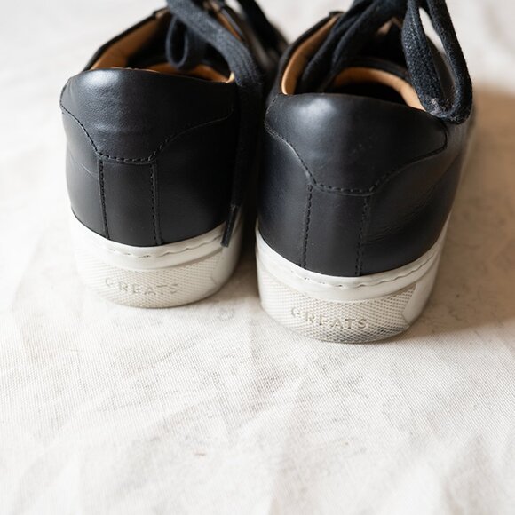 Greats Royale Women's Size 8.5 Black Sneakers Pre0owned Shoes - Picture 4 of 4